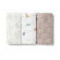Pack de 3 Mini Gasas Mmuse Beig-Baby Tous Pack de 3 Mini Gasas Mmuse Beig-Baby Tous