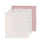 Pack de 3 Mini Gasas Mmuse Rosa-Baby Tous