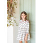 Vestido Dell Niña Burgundy- Manuela Montero