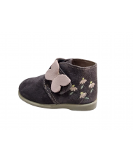 Botas Piel Niña Mariposa-Zapy