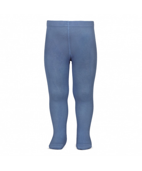 Leotardos básicos punto liso AZUL FRANCIA(449)-Cóndor