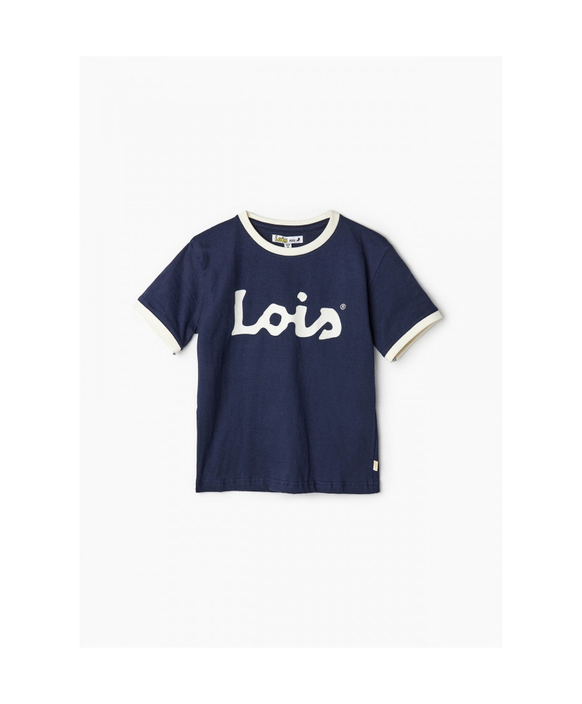 Camiseta Print Corporativo Marino-Lois
