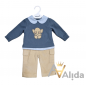 Conjunto Bebé Niño Pantalón Pana Elefante-Coco Acqua