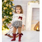 Conjunto Niña Vichy Dos Piezas KAX175-Valentina Bebés