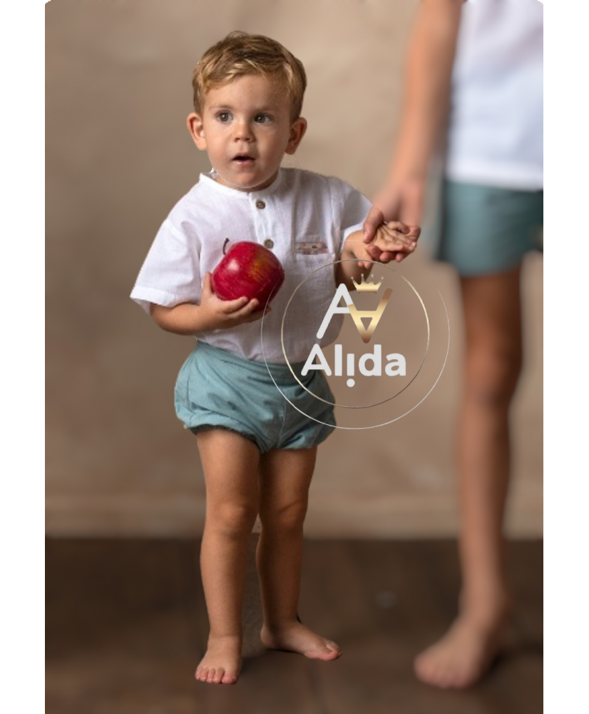 Conjunto Bebé Niño"Familia Flores"-CMP Tex