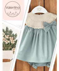 Vestido Mónaco Tricot+Culote-Valentina