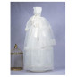 Faldón Cristianar ORGANZA con Capa y Capota de Alta Costura Faldón Cristianar ORGANZA con Capa y Capota de Alta Costura