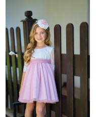 Vestido Niña Tul Bicolor-La Ormiga