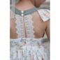 Vestido Estilo Lino Verde Kaki-Coco Ceremonia