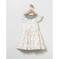 Vestido Estilo Lino Verde Kaki-Coco Ceremonia