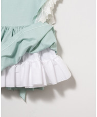 Vestido Lino Familia Miami Verde Agua-Coco Ceremonia