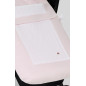 COLCHA COCHE AJUSTABLE "ALCOR" Rosa Tiza/Blanco-Paz Rodríguez