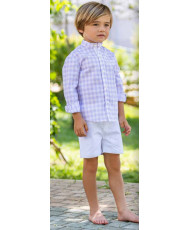 Conjunto Niño Sin Cuello lila-Abuela Tata