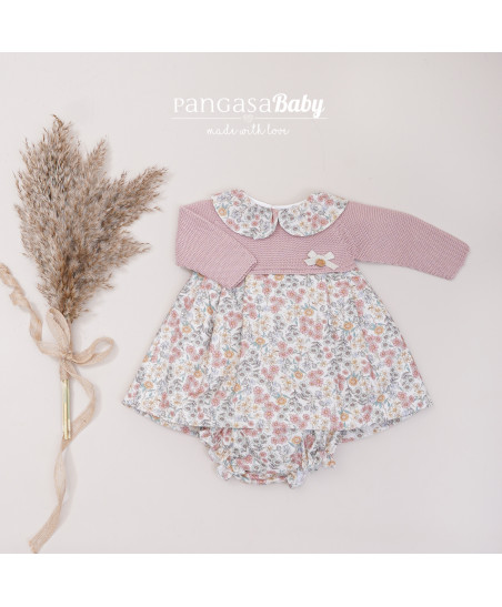 VestidoFlores Vintage+ Braga-Pangasa Baby