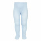 Leotardos básicos canalé AZUL BEBE(410)-Cóndor