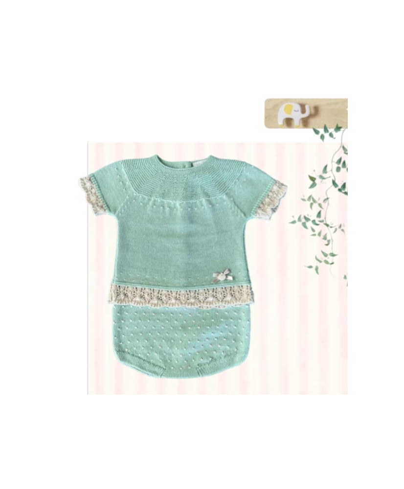 Conjunto Jersey+Culote Verde-Valentina