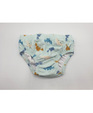 Conjunto Baño con Protección Solar UPF 50+ Azul Crabs- Monnauge