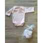 Conjunto Bodie y Polaina Conejito Rosa-Todo Amor