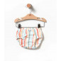 Vestido+Braga Rayas Naranja Bebé Niña-Coco Acqua Vestido+Braga Rayas Naranja Bebé Niña-Coco Acqua