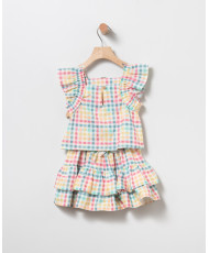 Conjunto Cuadros Multicolor Niña-Coco Acqua