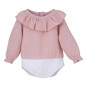 Body Camisa Kore Bámbula Nude-Calamaro Body Camisa Kore Bámbula Nude-Calamaro