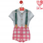 Conjunto Bebé con Tirantes"Familia Bolonia"-Del Sur