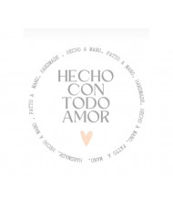 Manta Doble Algodón Estampa Amore Aqua-Todo Amor