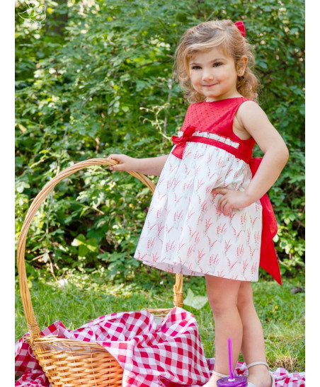 Vestido Flor Familia "Poppy"-Cua Cuak