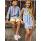 Camisa Niño Agua Marina-Nachete Camisa Niño Agua Marina-Nachete