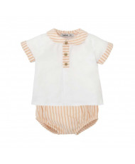 CONJUNTO RANITA CUELLO BEBE BEGONIA-Babidu