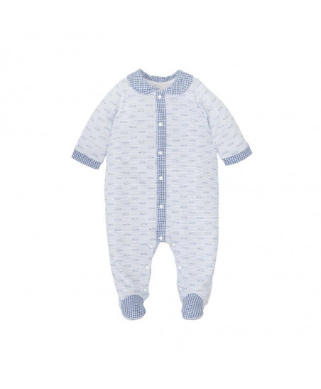 PELELE ENTERIZO CUELLO PICO CORAL Marino-Babidu
