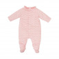 PELELE ENTERIZO CUELLO VOLANTE CORAL Rojo-Babidu PELELE ENTERIZO CUELLO VOLANTE CORAL Rojo-Babidu