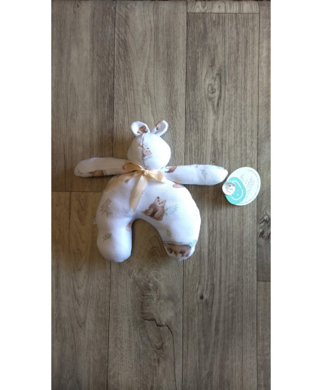 Muñeco Sonajero de Apego Estampa Ciro-Todo Amor