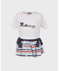 Conjunto bebé niña bicicleta-La Ormiga