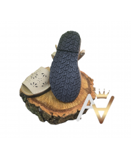 Menorquina Piel tallada Beig-Chispas