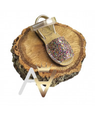 Menorquina Piel Glitter-Chispas