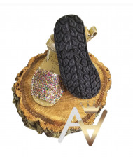 Menorquina Piel Glitter-Chispas