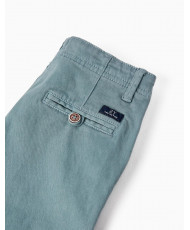 Pantalones Cortos Midi De Algodón Para Niño 'B&S', Azul-Zippy