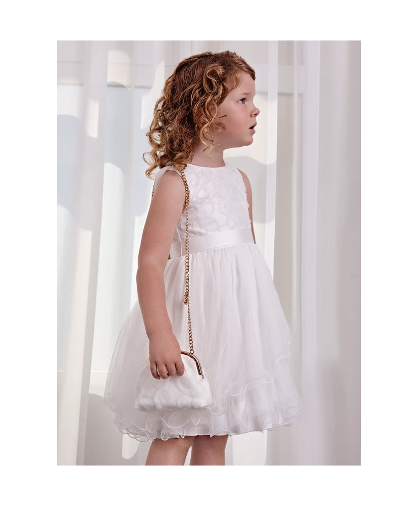 Bolso Tul Lentejuelas Niña Nata-Abel & Lula
