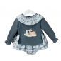 Conjunto Sudadera Culote MAR31-Valentina Bebés