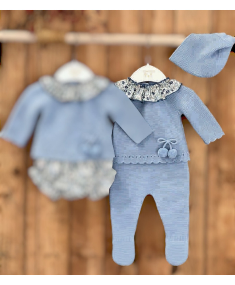 Conjunto Polaina, Jersey y capota HOW19-Valentina Bebés