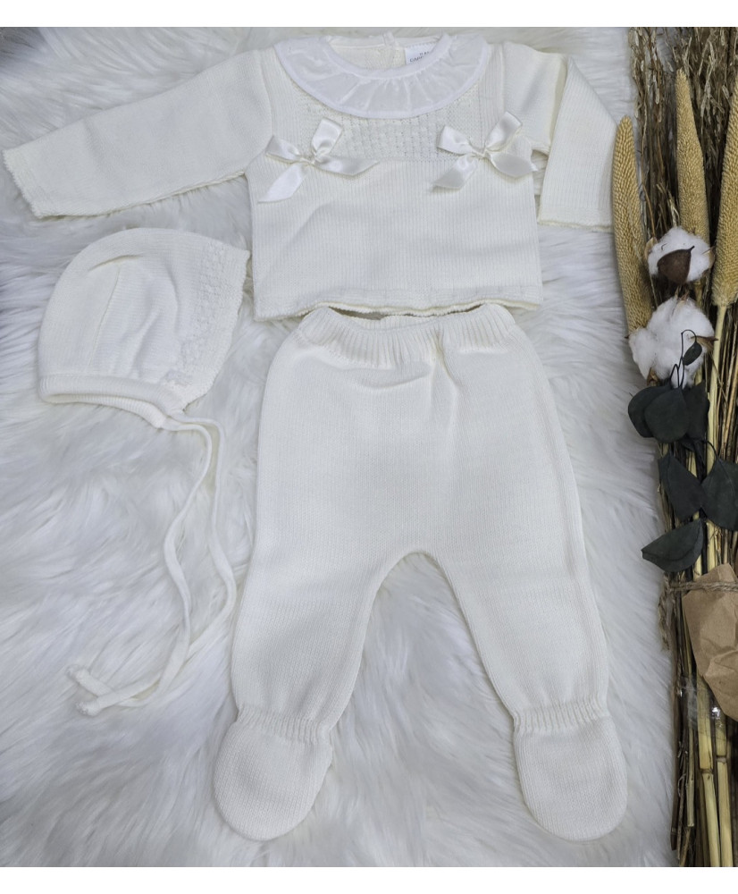 Conjunto 3Piezas Lana-Capribebé