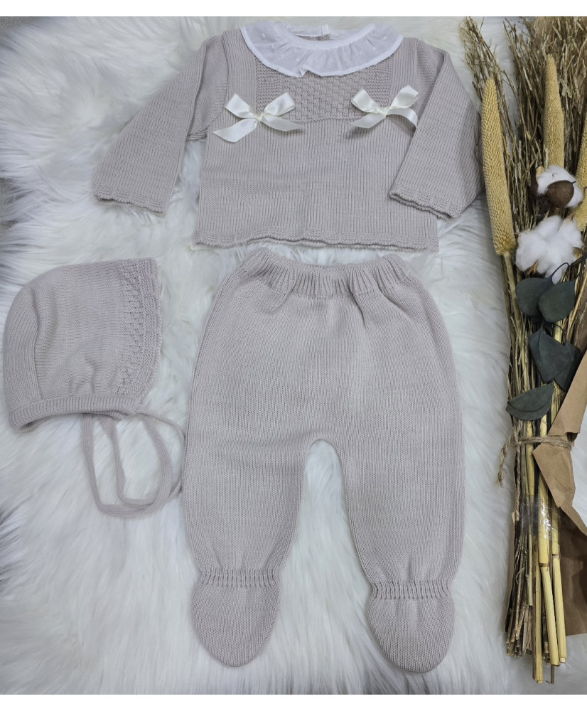 Conjunto 3Piezas Lana-Capribebé