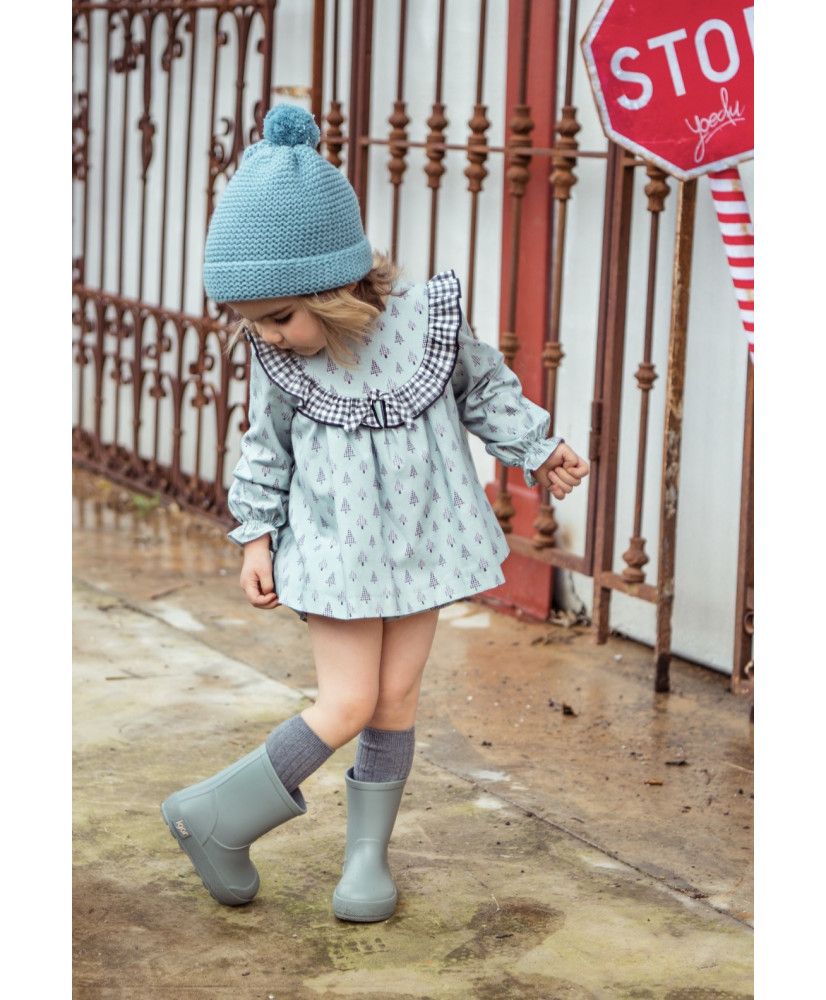 Jesusin Bebé con Capota Familia Grafito-Yoedu Jesusin Bebé con Capota Familia Grafito-Yoedu