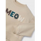 Sudadera mangas abullonadas niña-Mayoral
