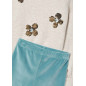 Conjunto legging y sudadera lentejuelas niña-Mayoral