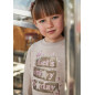 Conjunto legging antelina y sudadera niña-Mayoral