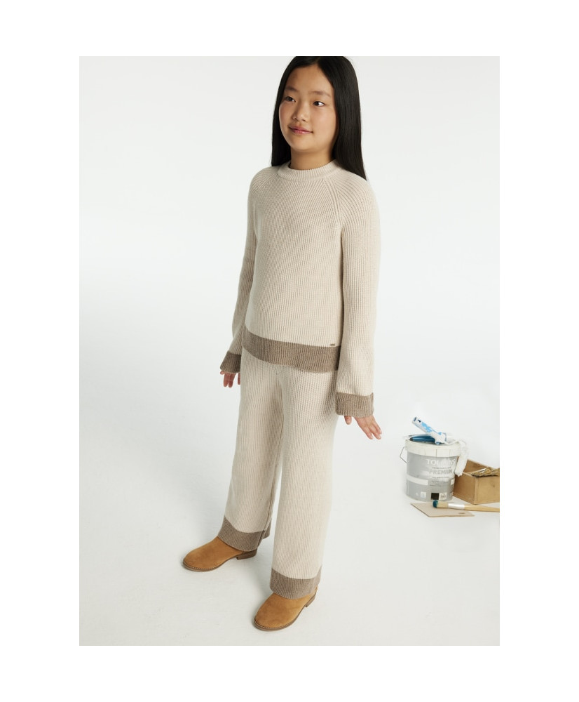 Conjunto pantalón y jersey tricot chica-Mayoral