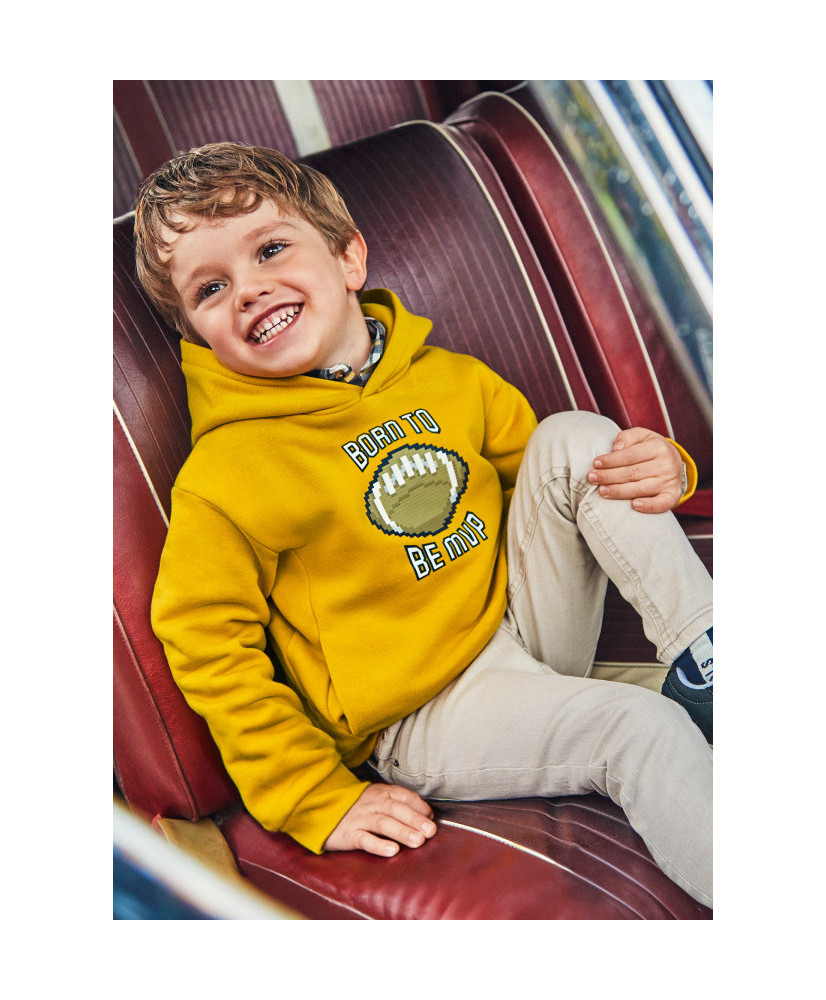 Sudadera dibujo engomado niño-Mayoral