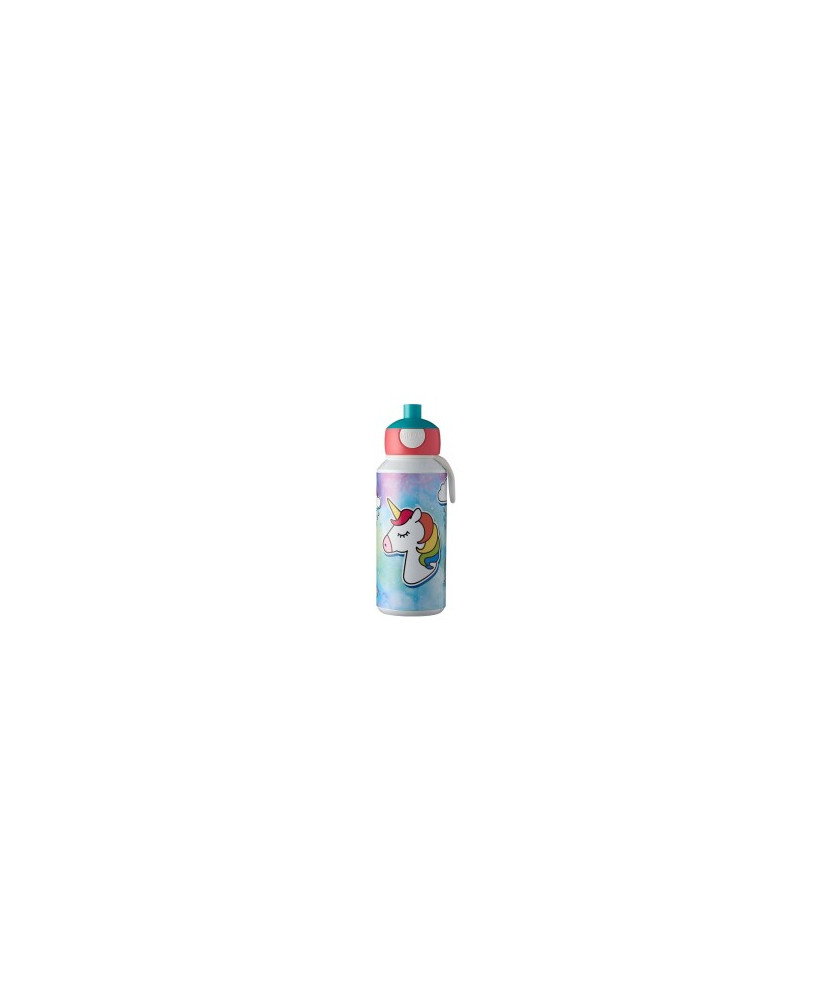 BOTELLA CAMPUS POP-UP 400 ML UNICORNIO-Mepal
